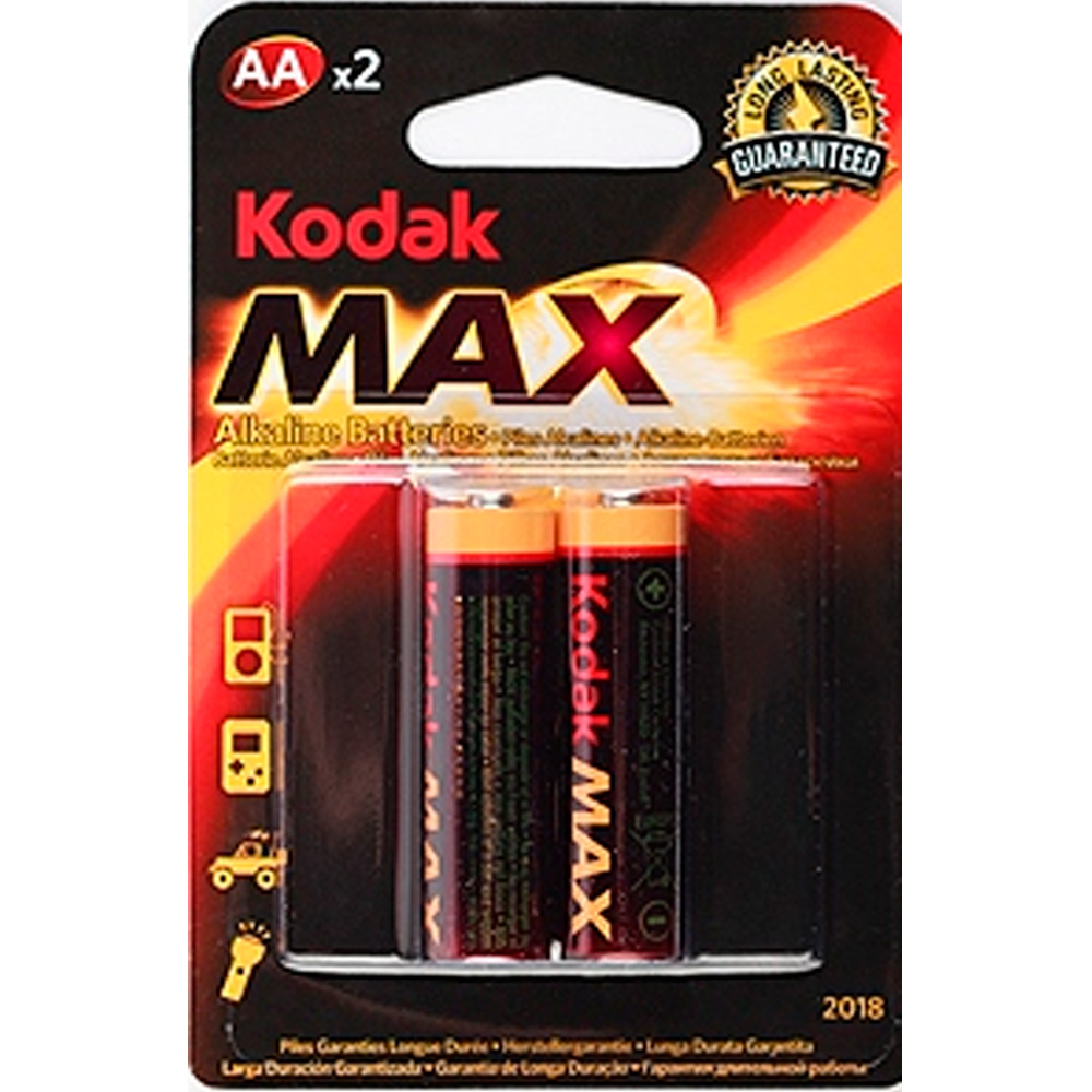 Элемент питания LR 6 Kodak Max  2xBL 2 шт  /цена за упак/