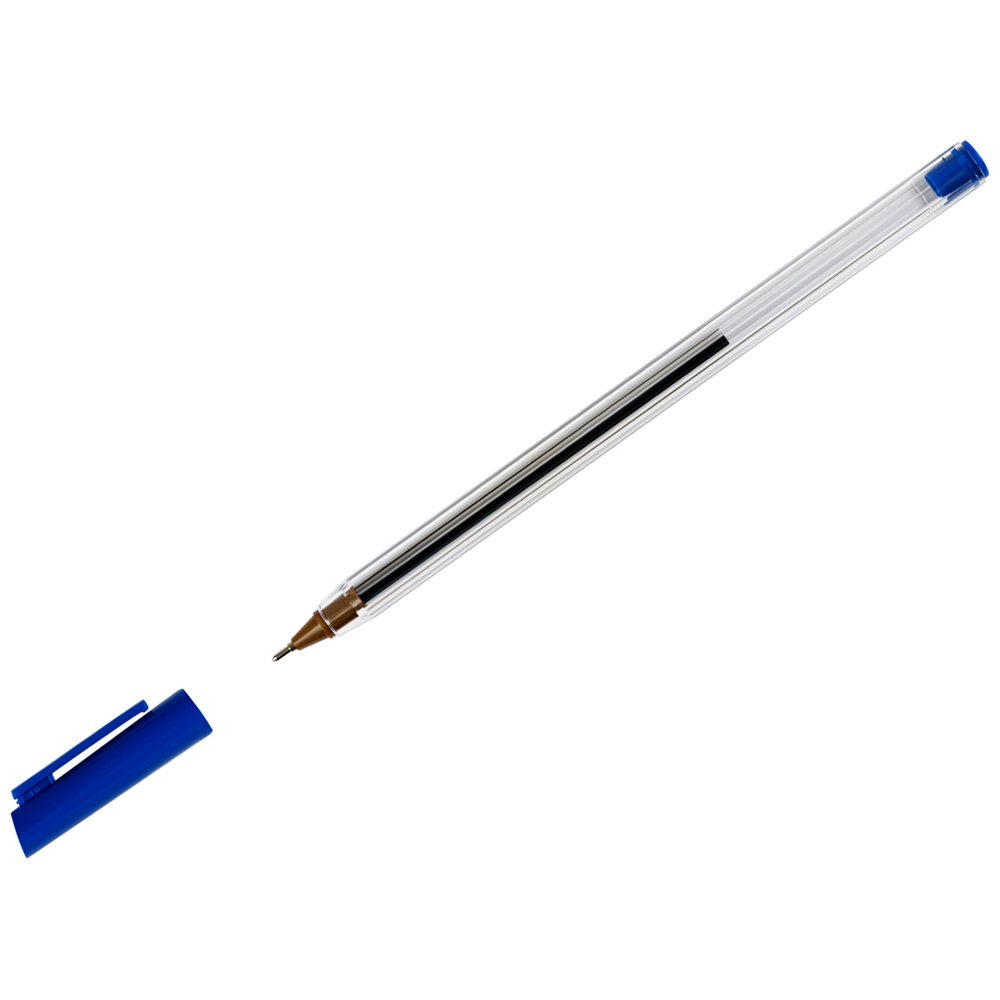 Ручка шарик синий 0,7мм СТАММ "800" 346457