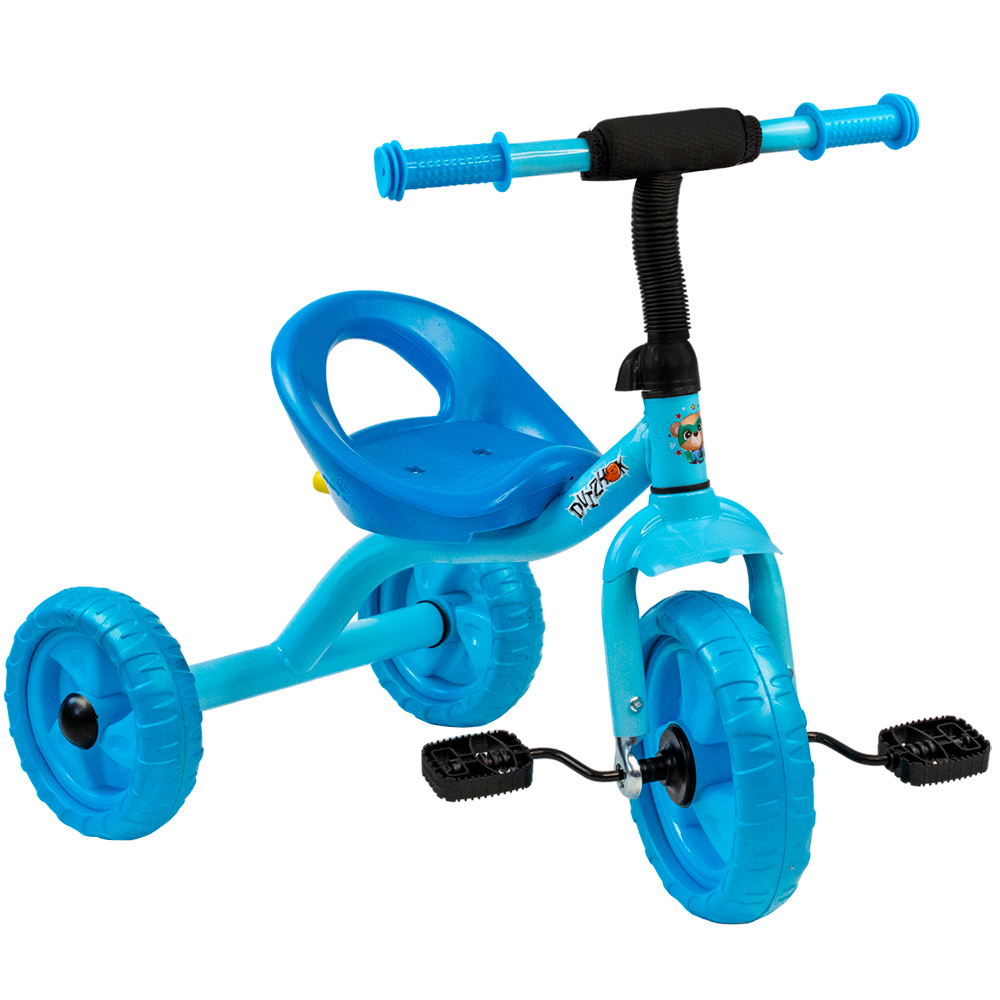 Велосипед 3-х голубой Dvizhok JTRSM16-3 колеса EVA