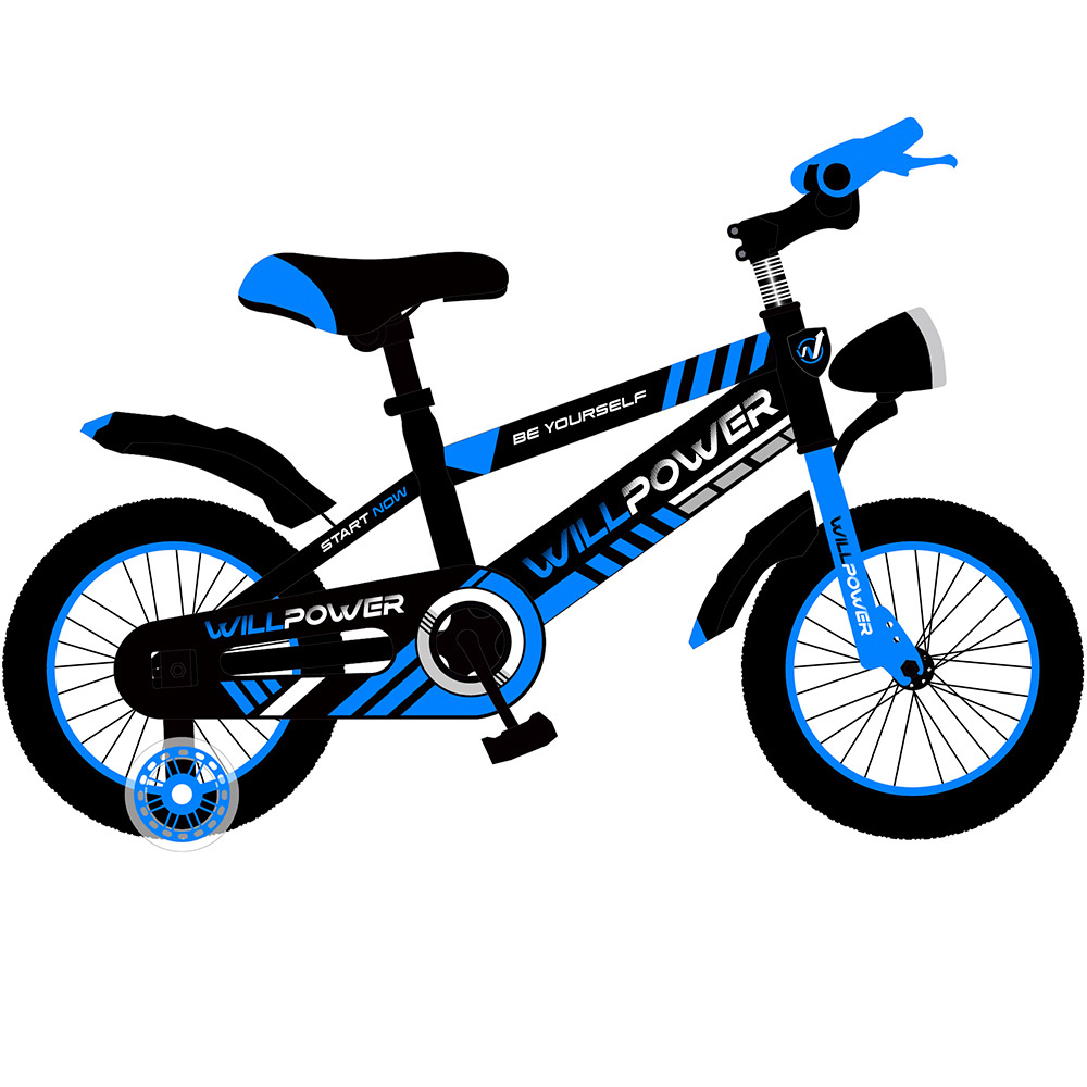 Велосипед 2-х 18" WILLPOWER синий FG230707002C-4-2