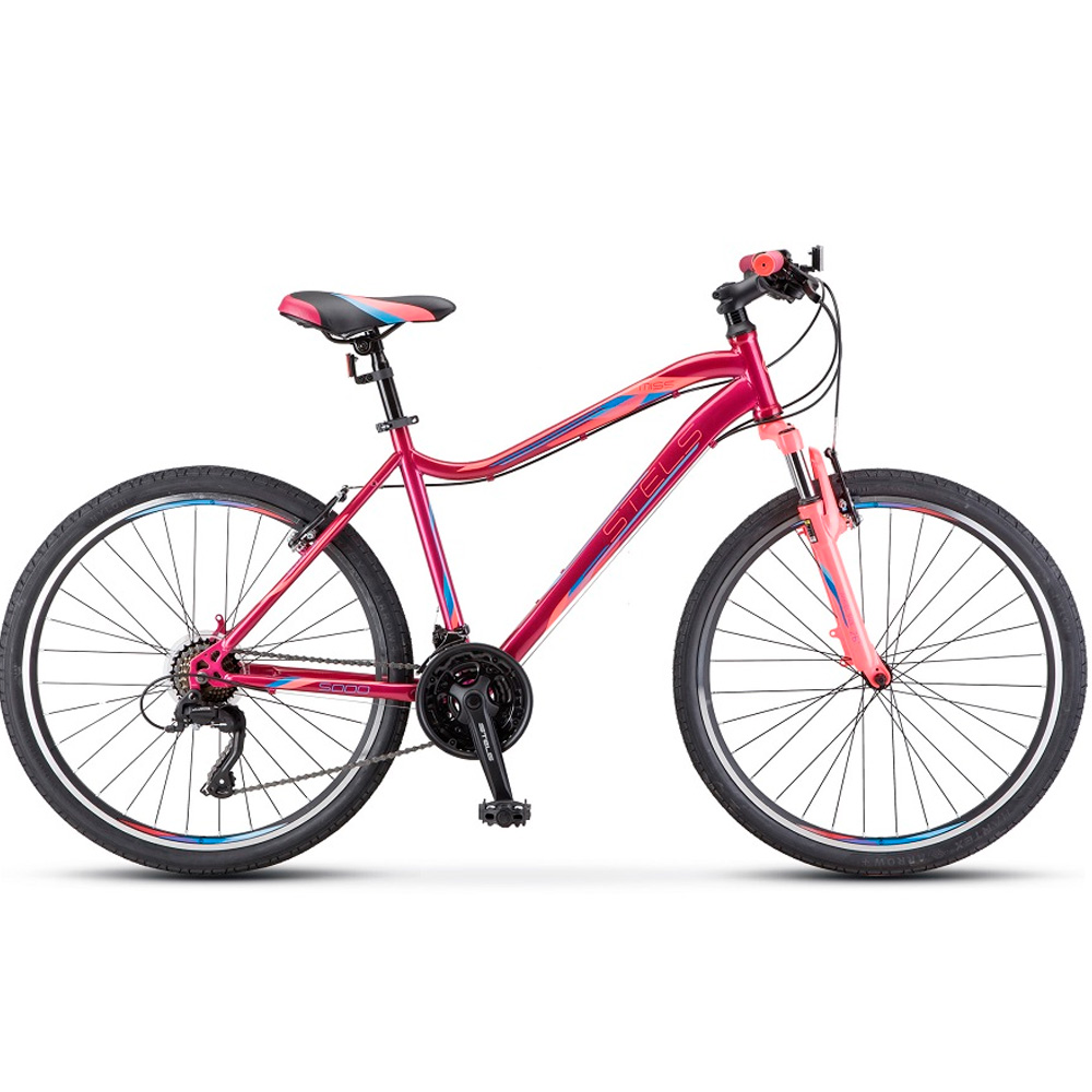 Велосипед 2-х 26” Miss-5000 V 18" Фиолетовый/розовый