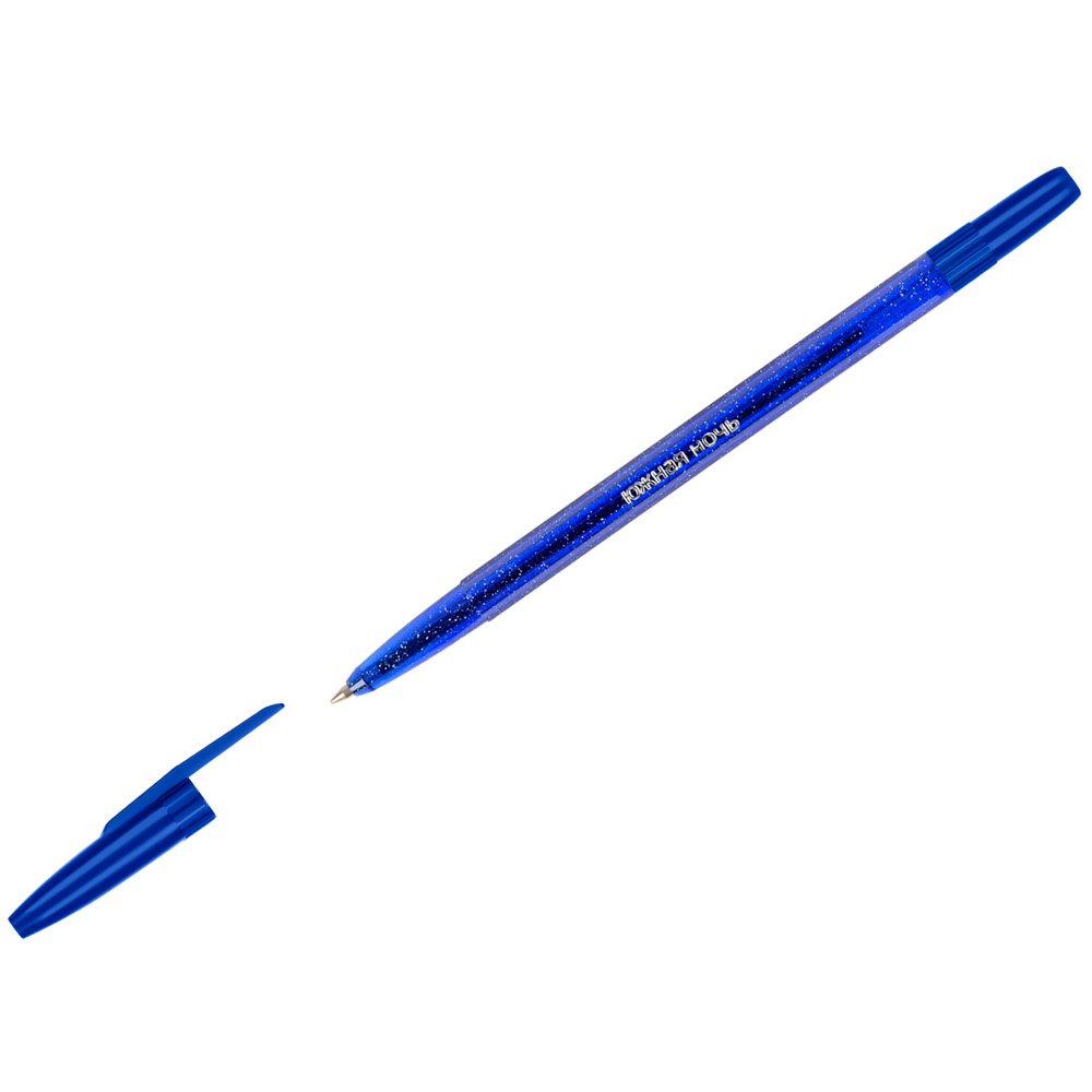 Ручка шарик синий 0,7мм СТАММ "Южная ночь" 346475