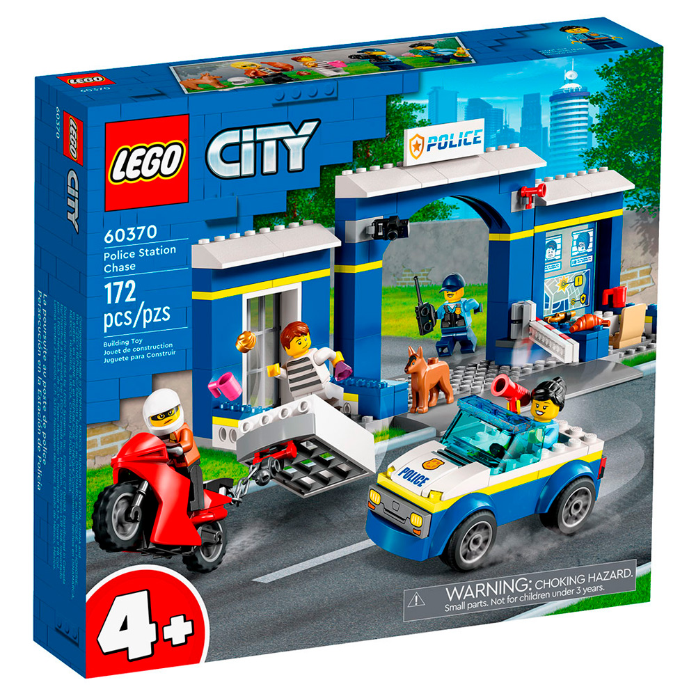 Конструктор LEGO 60370 CITY "Побег из полицейского участка"