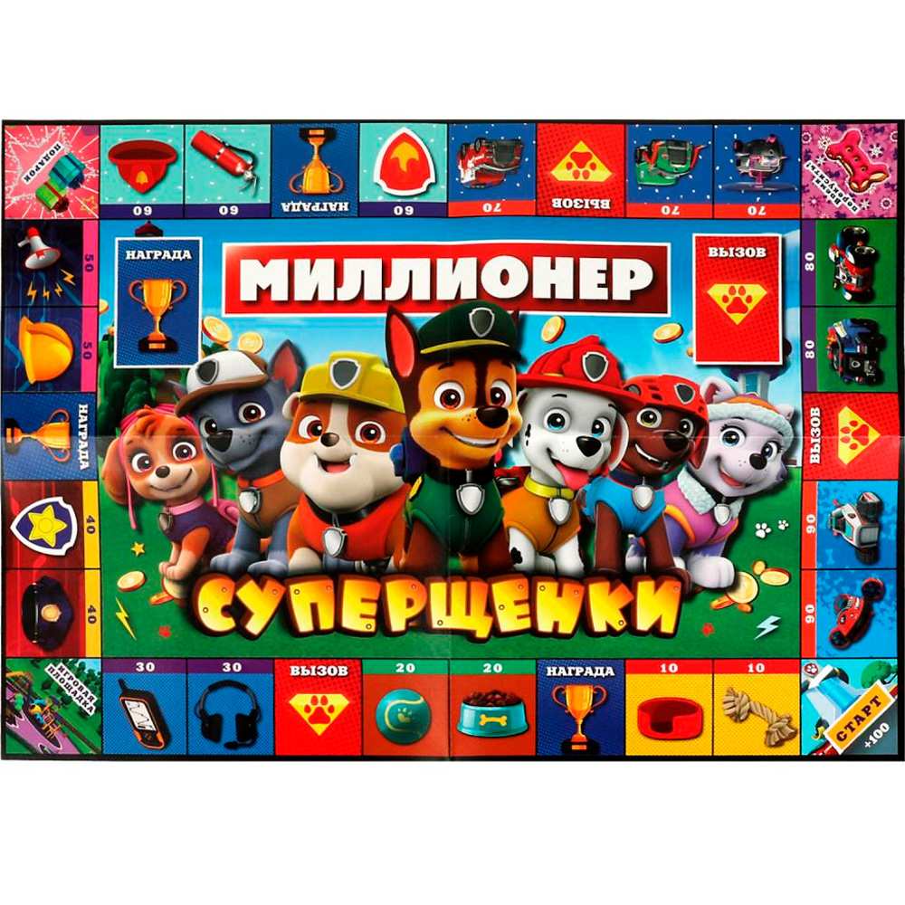 Игра Умка Суперщенки. Миллионер.Бизнес-игра 4650250583318