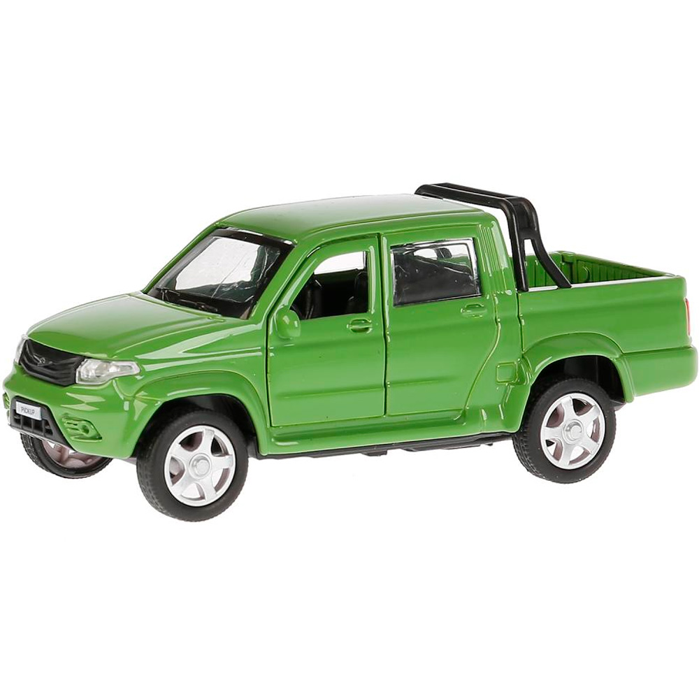 Модель PICKUP-GN UAZ PICKUP зеленый Технопарк  в коробке