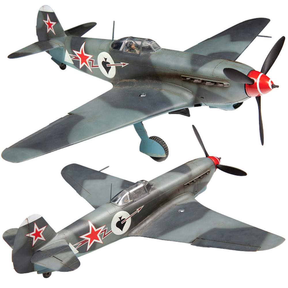 Сборная модель 4831 Советский истребитель Як-9Т