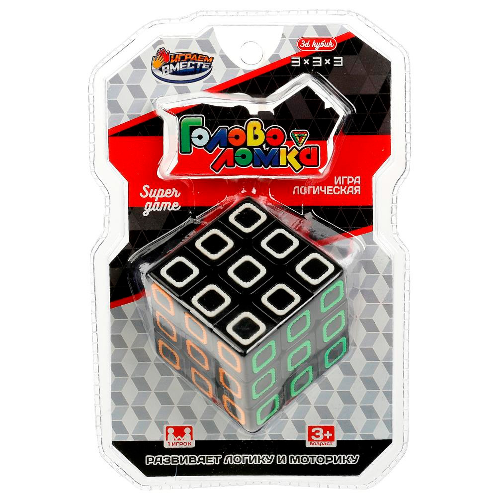 Логическая игрушка кубик 3х3 L045-H24248-R
