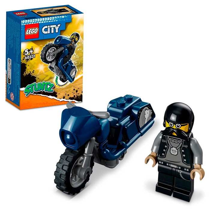 Конструктор LEGO 60331 CITY "Туристический трюковой мотоцикл"