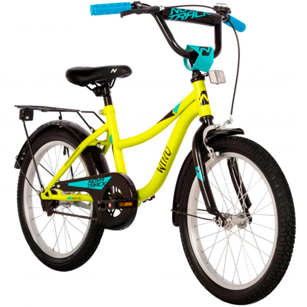 Велосипед 2-х 18" WIND зеленый 183WIND.GN22