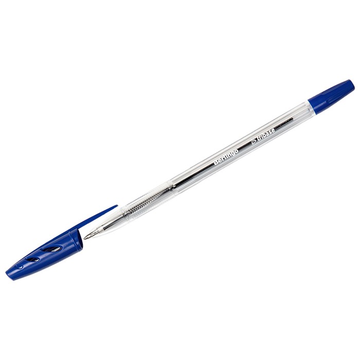 Ручка шарик синий 1.0мм Tribase Orange СВр_10902 Berlingo
