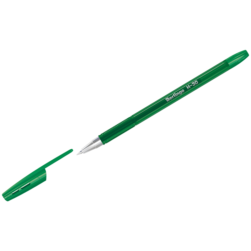 Ручка шарик зеленая 0,7мм H-30 204907