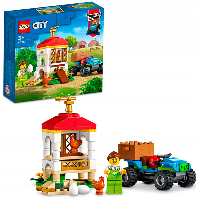 Конструктор LEGO 60344 CITY "Курятник"