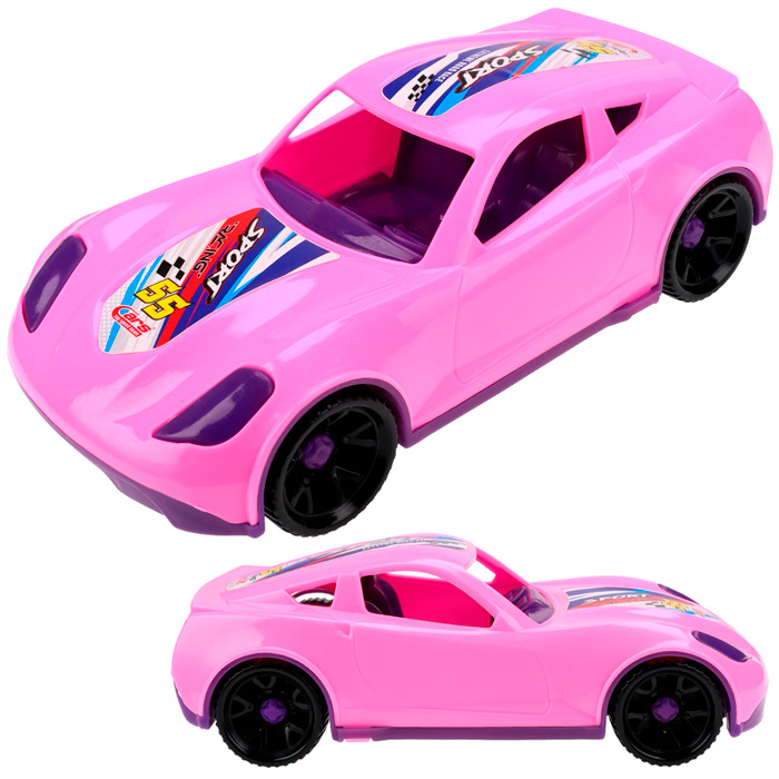 Автомобиль Turbo "V" розовая И-8035