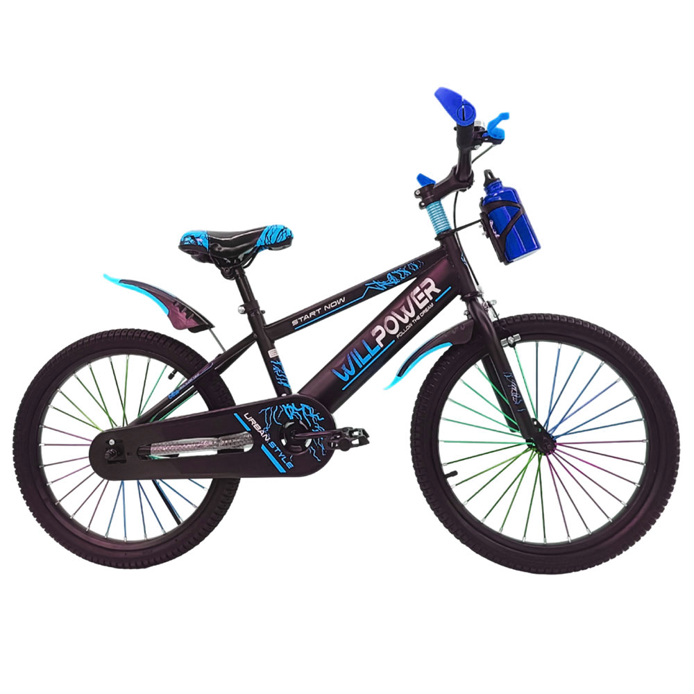 Велосипед 2-х 20" WILLPOWER синий FG230707017C-2
