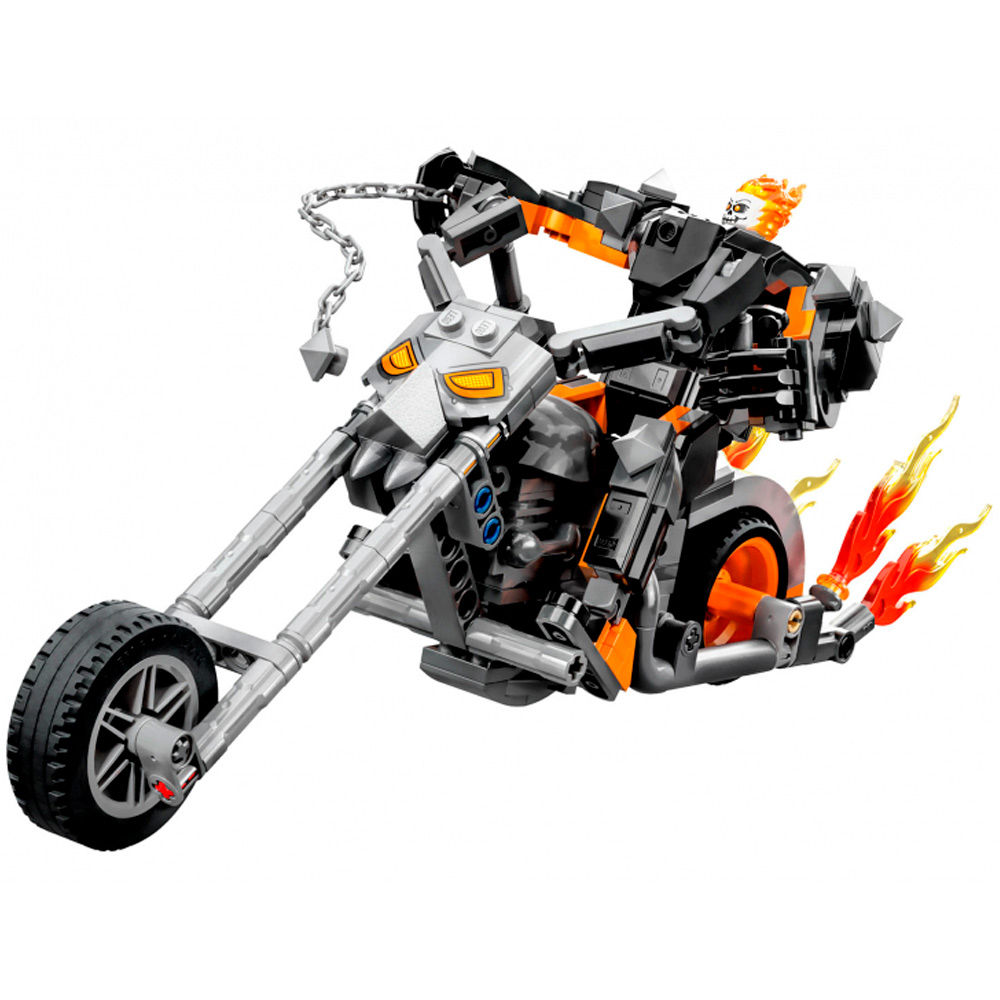 Конструктор LEGO 76245 Super Heroes "Робот и мотоцикл Призрачного Гонщика"