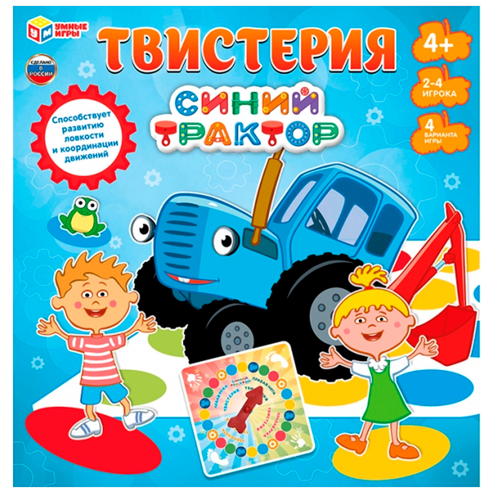 Игра Умка Твистерия.Синий трактор 4680107940940 /10/