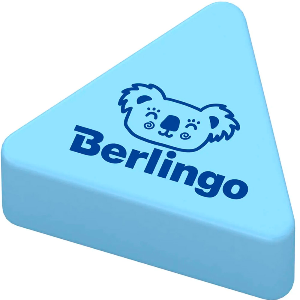 Ластик Berlingo "Zoo", 12шт., треугольные, 28*24*10мм 339138.