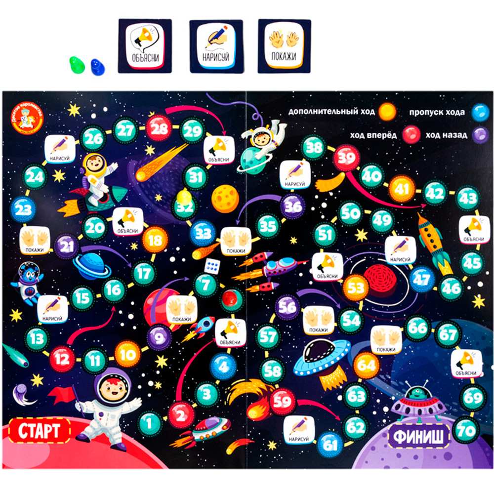 Игра Ходилка Космическое путешествие 05059