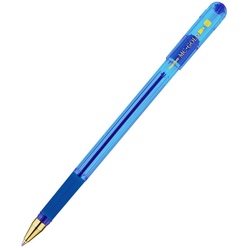 Ручка шарик синяя MunHwa "MC Gold" 0,7мм BMC07-02