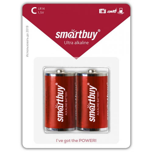 Элемент питания LR 6 SmartBuy 2xBL / цена за 1 шт /