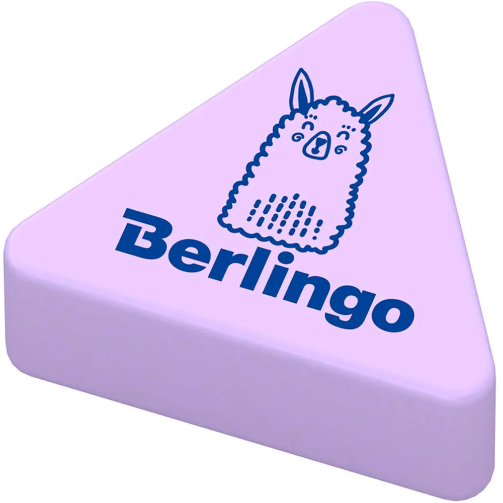 Ластик Berlingo "Zoo", 12шт., треугольные, 28*24*10мм 339138.