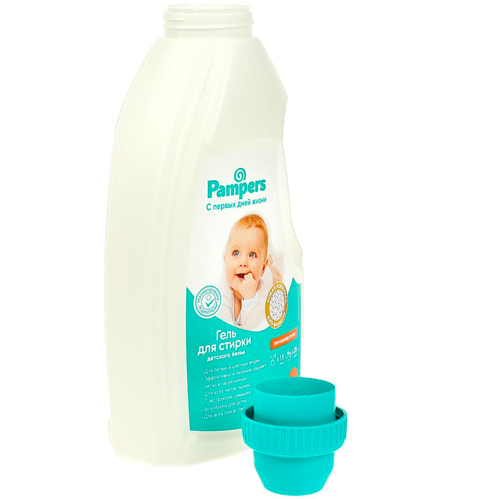 Гель для стирки детского белья pampers 1 л Заботливая мама BH097279PM