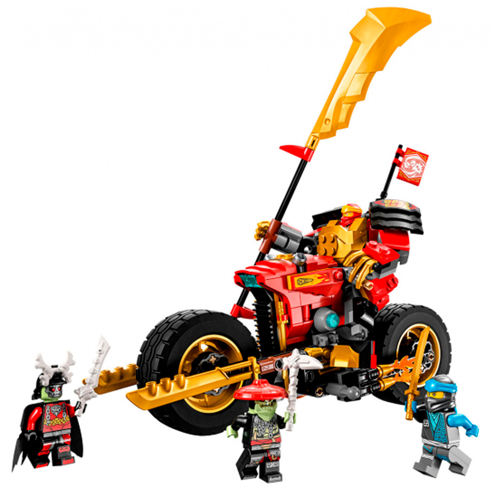 Конструктор LEGO 71783 Ninjago "Робот-гонщик Эво Кая"