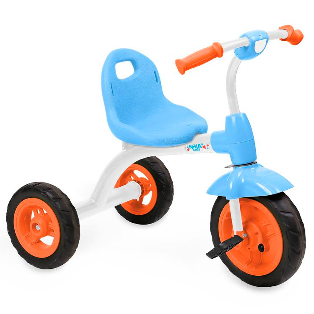 Велосипед 3-х Ника ВДН1/4 оранжевый с голубым.
