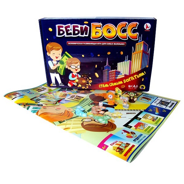 Игра Беби Босс.для развития памяти и внимания с карточками Р2701