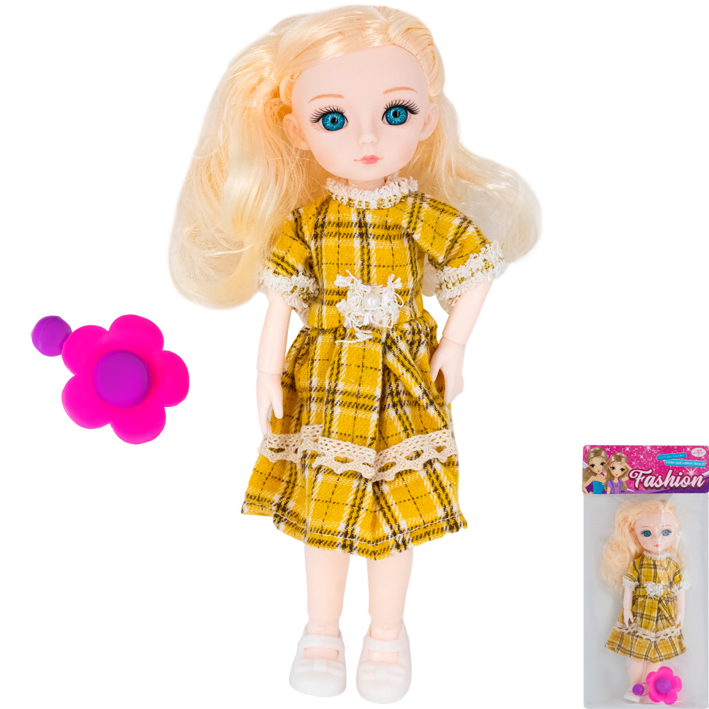 Кукла ZQ20111-0001 шарнирная в пак.